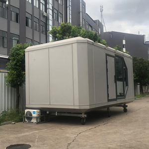 Ventana holográfica Prefab Pod-Oficina móvil de <span class=keywords><strong>realidad</strong></span> aumentada/Casa con paredes de pantalla táctil interactiva - Product Image 1