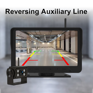 Customize Logo DVR Monitor 7 Inch Reverse System Digital AHD Night Vision Wireless Backup Camera Kit for Car Trailer YB-Wireless - Product Image 6