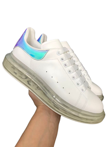 Zapatos Deportivos de Diseño de Moda, Lujosos, con Suela Gruesa Transparente, Amortiguación de Aire, Estilo Veraniego - Product Image 5