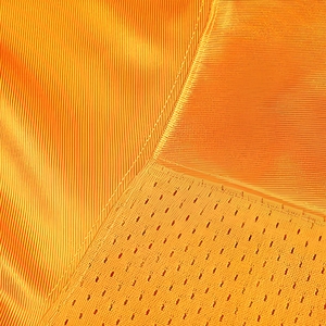Maillot de football américain jaune à col en V pour homme, manches courtes, tissu en maille respirant, coupe régulière pour adulte, football américain - Product Image 5