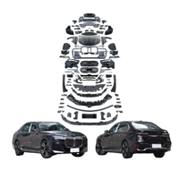 Nouvelle Arrivée 2025 pour Série 7 F01 F02 2008-2015 Kit Carrosserie Facelift avec Pare-chocs et Phares en PP+ABS+Métal à Fixation par Vis