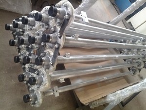 Essieux de remorque de bateau galvanisés à ressort de <span class=keywords><strong>2000</strong></span> lb à <span class=keywords><strong>vendre</strong></span> - Product Image 5