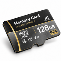Carte mémoire Flash 128 Go UHS-I U3 V30 pour stockage multimédia, drone, vidéo 4K, caméra embarquée, enregistreur NVR, certifiée CE RoHS