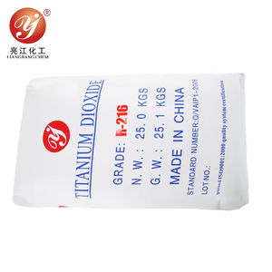 Диоксид титана рутиловый Liangjiang TiO2 R216, промышленный пигмент, белый порошок, 25 кг/мешок, чистота 94%, для покрытий, чернил, пластиков - Product Image 2