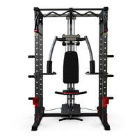 Gimnasio Comercial Power Cage Incline Bench Smith Machine Gym Squat Rack Exercise Training Equipment Smith Home Gym Machine