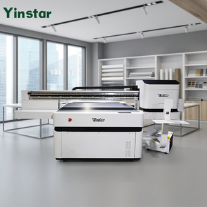 Yinstar 1413 UV Inkjet Flatbed Printer for I3200 <b>Print</b> Head 4 Heads Visual Positioning <b>Camera</b> 1 Year Warranty - Product Image 5