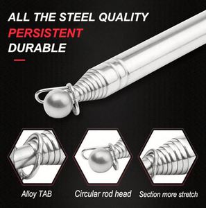 Mástil de Bandera Retráctil Portátil al por Mayor para Guía Turístico, Soporte de Mástil Telescópico Ajustable para Guía Turístico - Product Image 3