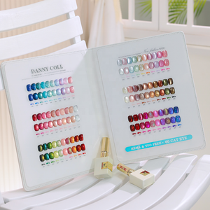 DANNYCOLL ชุดสีเจลทาเล็บคุณภาพระดับซาลอน 60 <span class=keywords><strong>สี</strong></span> ปราศจากสาร HEMA เจลทาเล็บแบบตา<span class=keywords><strong>แมว</strong></span> รับผลิตแบรนด์ส่วนตัว ขายส่ง ชุดเจลทาเล็บพร้อมโลโก้สั่งทำ - Product Image 3