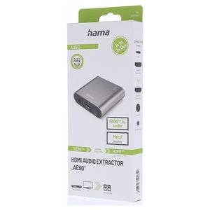 Convertisseur audio AE90 Extracteur audio Gris 00205100 - Product Image 2