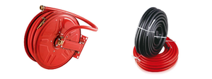 Enrouleur de tuyau d'incendie DN20 3/4 pouce en laiton durable pour les incendies de classe A et B, couleur rouge - Product Image 6