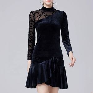 Vestido <span class=keywords><strong>de</strong></span> Baile <span class=keywords><strong>de</strong></span> Satén <span class=keywords><strong>para</strong></span> <span class=keywords><strong>Mujer</strong></span>, Traje <span class=keywords><strong>de</strong></span> Baile con Flecos <span class=keywords><strong>de</strong></span> Color Sólido, Conjunto Profesional <span class=keywords><strong>de</strong></span> Alta Calidad <span class=keywords><strong>para</strong></span> Competencia, Atuendo <span class=keywords><strong>para</strong></span> Actuación <span class=keywords><strong>de</strong></span> <span class=keywords><strong>Tango</strong></span> - Product Image 5