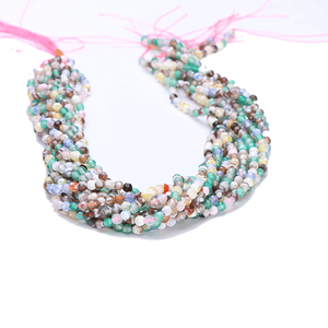 Cuentas de Piedras Preciosas de Ónix Natural, Corte Oval Facetado de 3 mm de Alto con Parte Posterior Plana para Aplicaciones de Joyería - Product Image 1