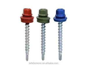 Metric Steel <b>Screws</b> Zinc Plated Coarse Thread Pan Head Colorful <b>Assorted</b> Fasteners - Product Image 2