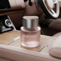 Diffuseur d'arômes pour voiture en bois, parfum d'ambiance longue durée, désodorisant pour l'intérieur du véhicule, marque BLACK ODOR