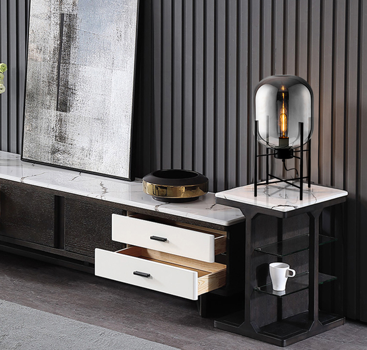 verre gris fumé + noir