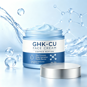 <span class=keywords><strong>Crema</strong></span> Facial <span class=keywords><strong>de</strong></span> Péptidos <span class=keywords><strong>de</strong></span> Cobre Azul GHK-Cu <span class=keywords><strong>de</strong></span> Marca Privada <span class=keywords><strong>para</strong></span> Reparación <span class=keywords><strong>de</strong></span> Arrugas, Cuidado <span class=keywords><strong>de</strong></span> <span class=keywords><strong>la</strong></span> <span class=keywords><strong>Piel</strong></span>, Hidratación y Firmeza - Product Image 1