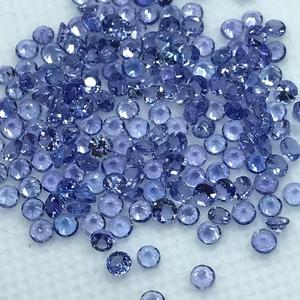 Piedra Preciosa Suelta de Tanzanita Natural, Corte Redondo, Venta al por Mayor, 2mm - 6mm, Tanzanita Azul Violeta para Joyería - Product Image 6