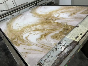 Ücretsiz örnek!! Çevre dostu UV mermer levha UV kaplama alternatif <span class=keywords><strong>Pvc</strong></span> levha - Product Image 6