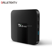 TX3 MINI Android 7.1 TV kutusu akıllı TV kutusu Amlogic S905W 1G 8G 2G 16G 4K H.265 2.4G wifi Set Top BOX Media player