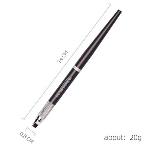 Pravite labelMicroblading herramienta <span class=keywords><strong>tebori</strong></span> pen microblading tatuaje Blade holder microblading pen tatuaje - Product Image 3
