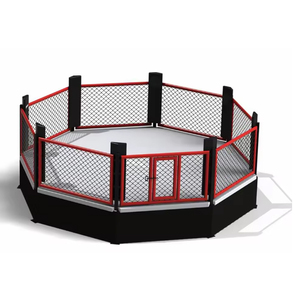<span class=keywords><strong>Cage</strong></span> octogonale de 6 m * 6 m pour les arts martiaux avec cadre en acier pour la boxe professionnelle - Product Image 2