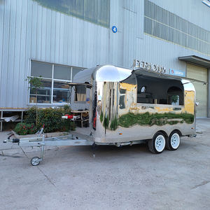 Cuisine complète de la rue Mini camion de nourriture Fast Food <span class=keywords><strong>Van</strong></span> Hot Dog Café Remorque de nourriture - Product Image 1