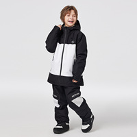 Combinaisons de ski pour enfants, garçons et filles, hiver, extérieur, imperméables, coupe-vent, chaudes, épaisses, snowboard, 100% polyester, en stock