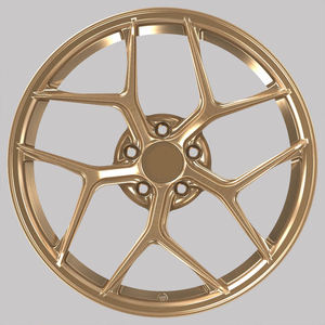 Jante de roue couleur bronze 19 pouces 5x114.3 roues <span class=keywords><strong>jantes</strong></span> en <span class=keywords><strong>alliage</strong></span> concave profond bronze brossé pour Peugeot <span class=keywords><strong>208</strong></span> Suzuki Vitara - Product Image 5