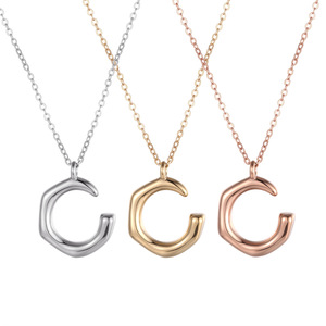 European and American Retro Irregular <b>Titanium</b> Steel Necklace Stainless Steel Pearl Circle Exaggerating Collarbone Necklace - Product Image 5