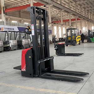 2025 Chất lượng cao động cơ và pin Pallet Stacker đầy đủ điện xe nâng xe nâng 2 tấn 2 m nâng chiều cao điện Pallet Stacker - Product Image 2
