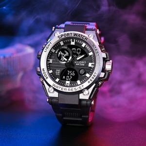Orologio al Quarzo Sportivo alla Moda con Display Elettronico Multifunzionale Luminoso e Impermeabile <span class=keywords><strong>per</strong></span> Ragazzi e Uomini - Product Image 3
