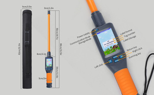 เครื่องสแกนเนอร์แบบแท่งขนาด134.2กิโลเฮิรตซ์, เครื่องอ่านบัตรประจำตัวแบบพกพาเครื่องอ่าน RFID สำหรับแท็กหูวัวใช้ได้ทั่วโลก - Product Image 6