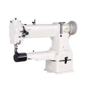 จักรเย็บผ้าอิเล็กทรอนิกส์แบบแขนยาวเดี่ยวสำหรับงานหนัก พร้อมระบบป้อนผ้าแบบคอมพาวด์ฟุต สำหรับเย็บหมวก เต็นท์ และกระเป๋า - Product Image 4