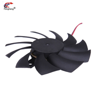 Dissipateur thermique sans cadre, ventilateur Axial VGA 8010 80x80x10mm cc 12V 24V PWM 3000 tr/min, à faible bruit, sans balais, 80mm