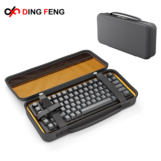 Custom EVA Moulded Mechanical Keyboard Travel Case Keyboard Carrying Case