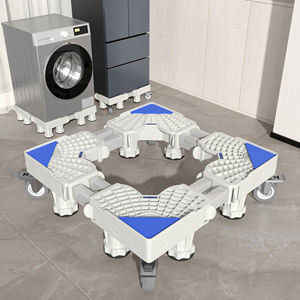 Support mobile en plastique de haute qualité pour machine à laver avec roues <span class=keywords><strong>personnalisable</strong></span> Base en acier à bas prix pour réfrigérateur - Product Image 1