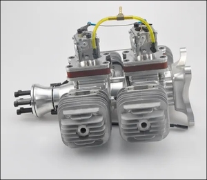 Motor de gasolina procesado CNC DLA232CC EFI/motor de gasolina 232CC para avión de <span class=keywords><strong>Gas</strong></span>, modelo de cuatro cilindros, Avión de ala fija UAV - Product Image 4