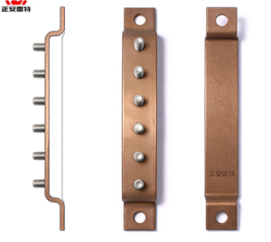บัสบาร์ทองแดงแดง ZHENG AN T2 สำหรับสายดิน ทองแดงนำไฟฟ้าสูง สำหรับสถานีไฟฟ้า - Product Image 4