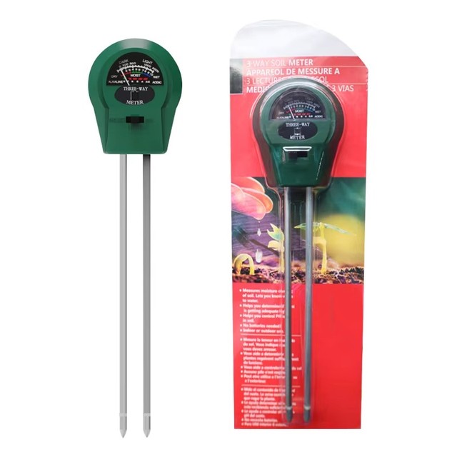 WANBANG ST01 3-in-1 Soil pH & Moisture Sensor with Temperature Detection for Gardening and Farming