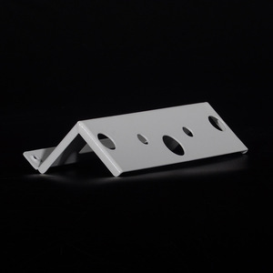Wall Mount Bracket Cold Rolled Steel Sheet Laser Cutting Baking Paint Nonstandard Custom Part Rfsb018 - Product Image 3