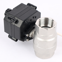 Vanne à boisseau sphérique électrique intelligente WiFi, contrôlée par application mobile sans fil, en acier inoxydable, indice de protection IP67, disponible en OEM/ODM pour usine