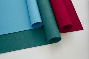 OEM RWS Certificated Colorido 1mm 2mm 3mm Saco Artesanato Use 100% Lã Sentiu Tecido para Venda - Product Image 4