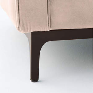 <span class=keywords><strong>Canapé</strong></span> 3 places en <span class=keywords><strong>velours</strong></span> taupe clair capitonné, pieds en métal <span class=keywords><strong>bronze</strong></span>, mobilier de maison, <span class=keywords><strong>canapé</strong></span> sectionnel moderne - Product Image 6