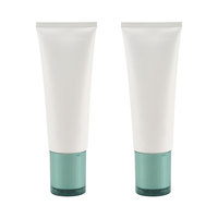 Tube à bille vide anti-fuite 100ml 120ml en plastique compressible, applicateur de massage à 5 billes, avec vis, durable, sérigraphie