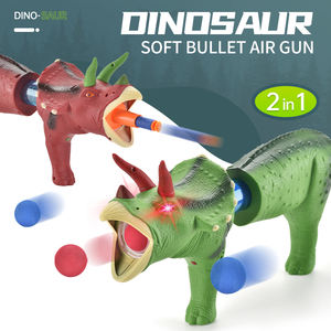 Balle souple en mousse Jeu <span class=keywords><strong>de</strong></span> tir électrique T-Rex Tir <span class=keywords><strong>Dinosaure</strong></span> Pistolet à balle souple Air Power Gun Jouet avec son et lumière - Product Image 6