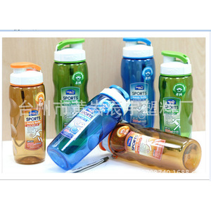 ขวดน้ำกีฬาพีซี ขนาด 600 มล. สำหรับเดินทาง ผู้ใหญ่ สีพื้น ผลิตที่ไถโจว - Product Image 1
