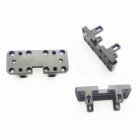Usinage CNC personnalisé Pièces de sablage Accessoires de drone en aluminium Pièces CNC à oxydation noire