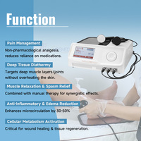 Máquina de Fisioterapia con Tecnología Tecar Inteligente, Diatermia por Radiofrecuencia, Tecarterapia de 448khz, Equipo de Rehabilitación y Alivio del Dolor