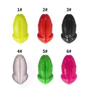 Leurre de pêche souple en forme de grenouille de haute qualité TPE 4,8 cm 5,8 cm, leurre de pêche souple en forme de grenouille, appât artificiel <span class=keywords><strong>pour</strong></span> la pêche - Product Image 3