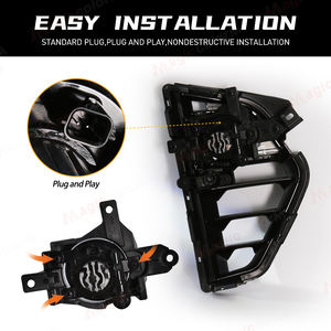 Accesorios de Faros Antiniebla LED DRL Luces de Circulación Diurna Lámpara de Conducción para Parachoques Delantero para Nissan Caravan Micro Bus / Urvan NV350 2023 - Product Image 5